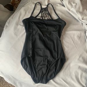 S Mirella black leotard